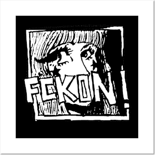 FCKON! (Logo) Posters and Art